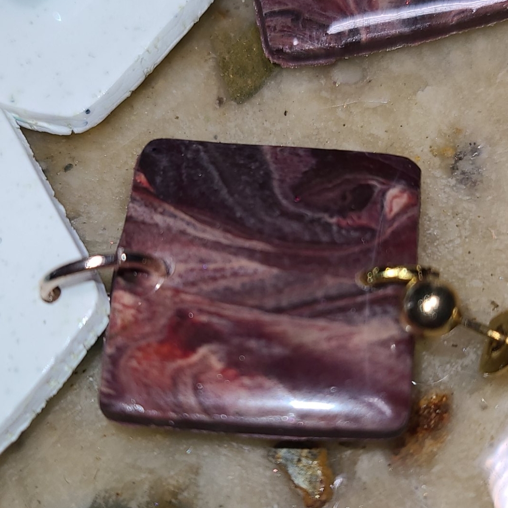 Geometric Earrings - Picture 7 of 10